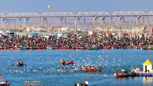 Arrival of special visitors and program in Maha Kumbh