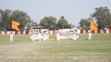 Children showed their talent in annual sports day