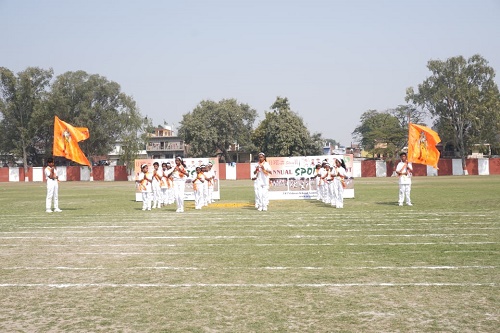 Children showed their talent in annual sports day