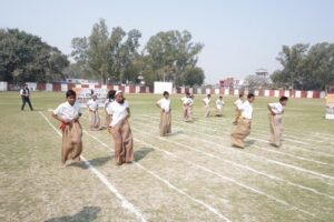 Children showed their talent in annual sports day