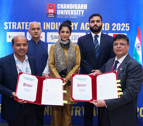 Chandigarh University Lucknow: First Indian University to collaborate with 10 global industry giants in a single day