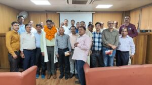 Farewell felicitation ceremony of Chief Pharmacist Anand Prakash Arya concluded
