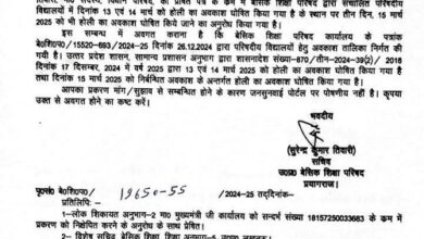 There will be 3 days holiday on Holi: Holi holiday in schools on 13th and 14th March, restricted holiday announced on 15th