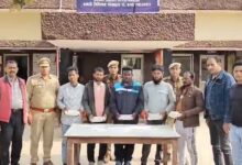 Major action by STF and police, 5 smugglers arrested with opium worth 65 lakhs