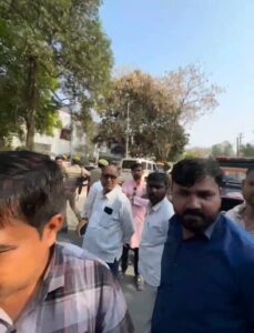 Due to the Chief Minister's program, the ambulance was not given way