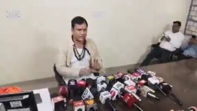 Ghaziabad BJP MLA Nand Kishore Gurjar raised serious allegations in a press conference wearing a torn kurta