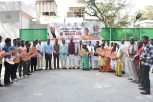 Housing allocation to displaced citizens of Cantonment Board Lucknow under Pradhan Mantri Awas Yojana by Hon'ble Defense Minister Rajnath Singh ji
