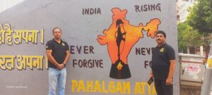 Team 'India Rising' celebrated its 585th week at Agra Rising Park, Sanjay Place