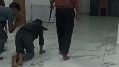 "When the target was not met, the employee was turned into an 'animal', a belt was put around his neck and he was made to walk around like a dog"