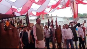 Deputy Chief Minister Brijesh Pathak reached Trilokpur Majra Gaurav Usmanpur today