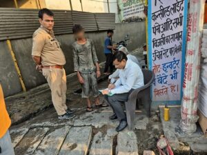 Joint action of Labor Department and Police, two child labourers were freed