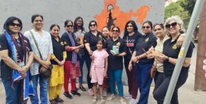 Team 'India Rising' celebrated its 585th week at Agra Rising Park, Sanjay Place