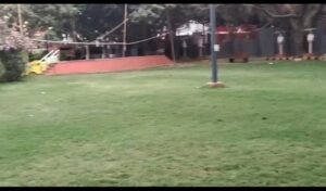 Shahid Smarak Park became deserted after ticket was imposed, now occupied by dogs