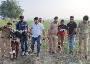 Garhmukteshwar: Criminals were planning to slaughter cows, two vicious accused arrested after encounter