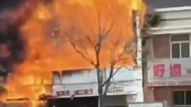 China: Huge fire in Liaoning restaurant, 24 killed, many injured