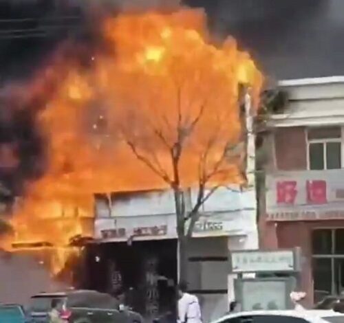 China: Huge fire in Liaoning restaurant, 24 killed, many injured
