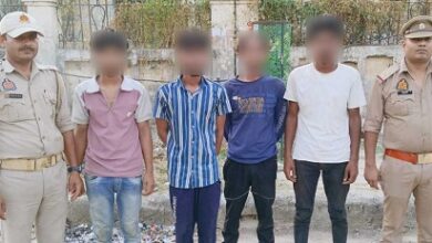 Lucknow: Police revealed the theft in Sarojini Nagar, five accused including a minor arrested