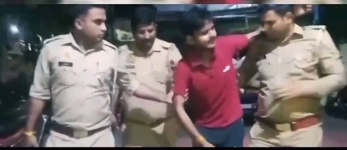 Muzaffarnagar: Police arrested the youth who entered the college and slapped a girl student 9 times