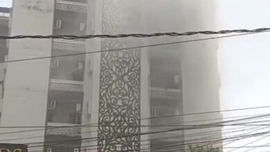 Lucknow: Fire breaks out in 'The Wood Apartment' in Ashbagh, fire brigade brings it under control