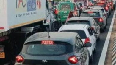 Lucknow Hours long traffic jam on Kanpur road, vehicles struggled from evening till night