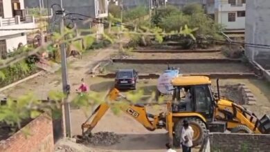 Land mafia wreaks havoc in Sadaruna: The bullies broke the ramps of the houses, disturbed the people by digging the road