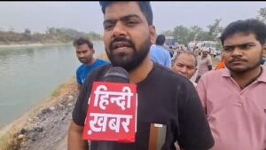 Lucknow: After a dispute with his wife, a lawyer jumped into Indira Dam, a relative jumped in to save him, both missing