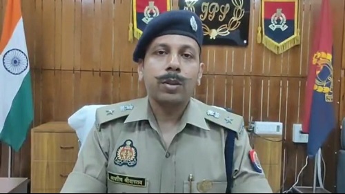 Lucknow: IRS officer Gaurav Garg reached Civil Hospital, DCP Central Ashish Srivastava gave information