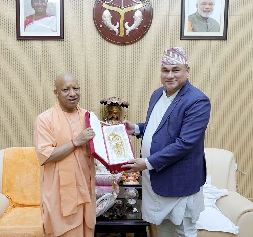 Chief Minister of Nepal's Far Western Province Kamal Bahadur Shah met Uttar Pradesh Chief Minister Yogi Adityanath with his delegation