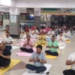 Yoga becomes a lifesaver for health: Special session on Yoga Day at Balrampur Hospital