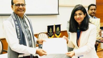 Lucknow: IAS Saumya Pandey gets 'Best Officer' award
