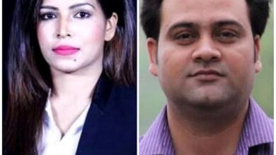 Noida: News anchors Shazia Nisar and Adarsh ​​Jha arrested, accused of demanding extortion of Rs 65 crore
