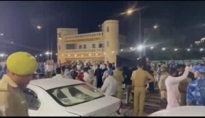 Lucknow: Tight security in the old city for the first procession of Muharram, surveillance through drones continues