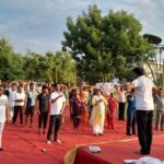 Ayodhya Municipal Corporation organized Yoga Day: Mass yoga in three parks under the "One Earth, One Health" campaign