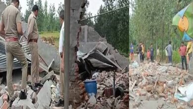 Massive explosion in a firecracker factory in Amroha, 4 women killed, dozens injured