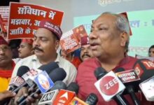 Minister Sanjay Nishad's big statement — "BJP lost 43 seats in UP, now it will have to answer"