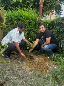 Awareness workshop held on clean air and green environment in Rohit Heights, every family got a plant, dedicated with name