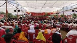 SP MP Awadhesh Prasad showed his political strength through the PDA Mahasammelan