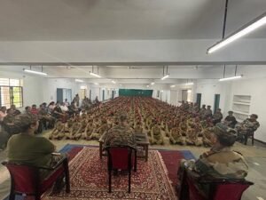 Ten-day joint annual training camp of 19 UP Girls Battalion NCC started in Lucknow Cantonment.