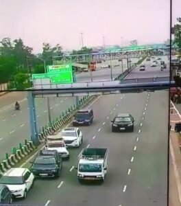 Hapur: Education Minister Gulab Devi's convoy met with an accident, minister injured, CCTV footage surfaced