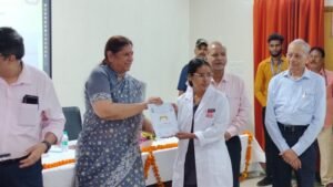 KGMU Vice Chancellor Prof. Sonia Nityananda ji inaugurated “Foot Lab” and “Virtual Reality Lab” in PMR Department