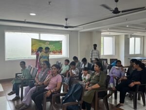 Awareness workshop held on clean air and green environment in Rohit Heights, every family got a plant, dedicated with name
