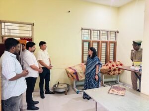 Divisional Commissioner Dr. Roshan Jacob inspected Paul Mercy Home
