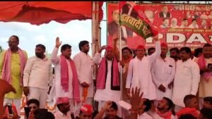 SP MP Awadhesh Prasad showed his political strength through the PDA Mahasammelan