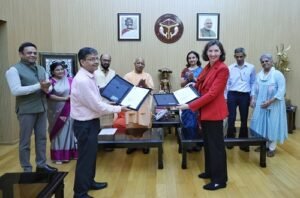 England's High Commissioner Lindy Cameron met CM Yogi in Lucknow, discussion took place during courtesy visit