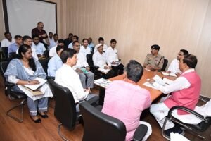 The health department should remain alert and set up medical camps in flood affected areas to conduct health check-ups of people Keshav Prasad Maurya