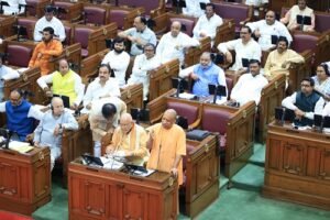 SP and democracy are two sides of the river: Yogi Adityanath