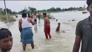 Ganga crossed the danger mark, water level is 126.020 meters