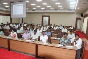 The review meeting of CM Dashboard and Divisional Development Works was held under the chairmanship of Divisional Commissioner Shailendra Kumar Singh.