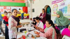 Awareness program organized regarding routine vaccination