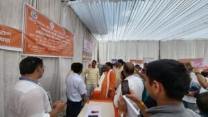 Lucknow: Massive health camp organised at CHC Chinhat